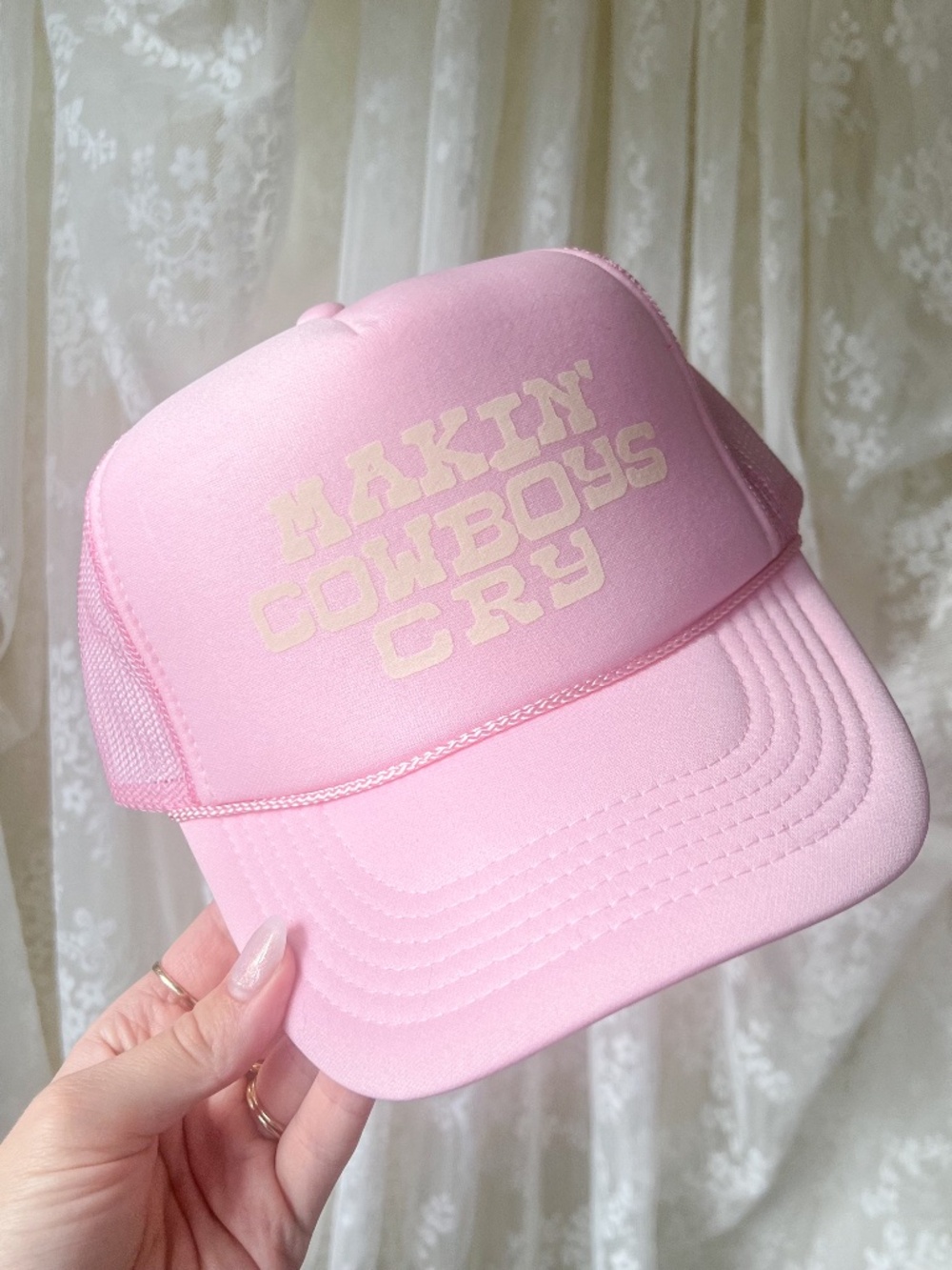 Making Cowboys Cry Trucker Hat